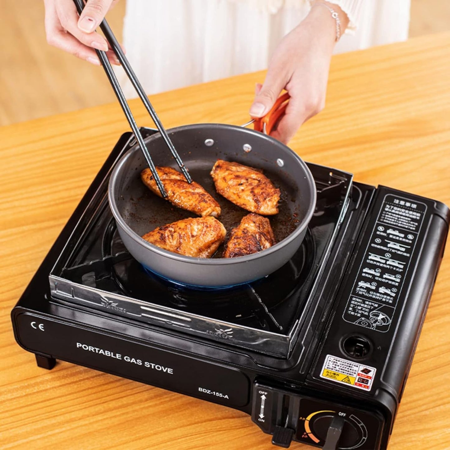 Portable Gas Stove with Automatic Ignition