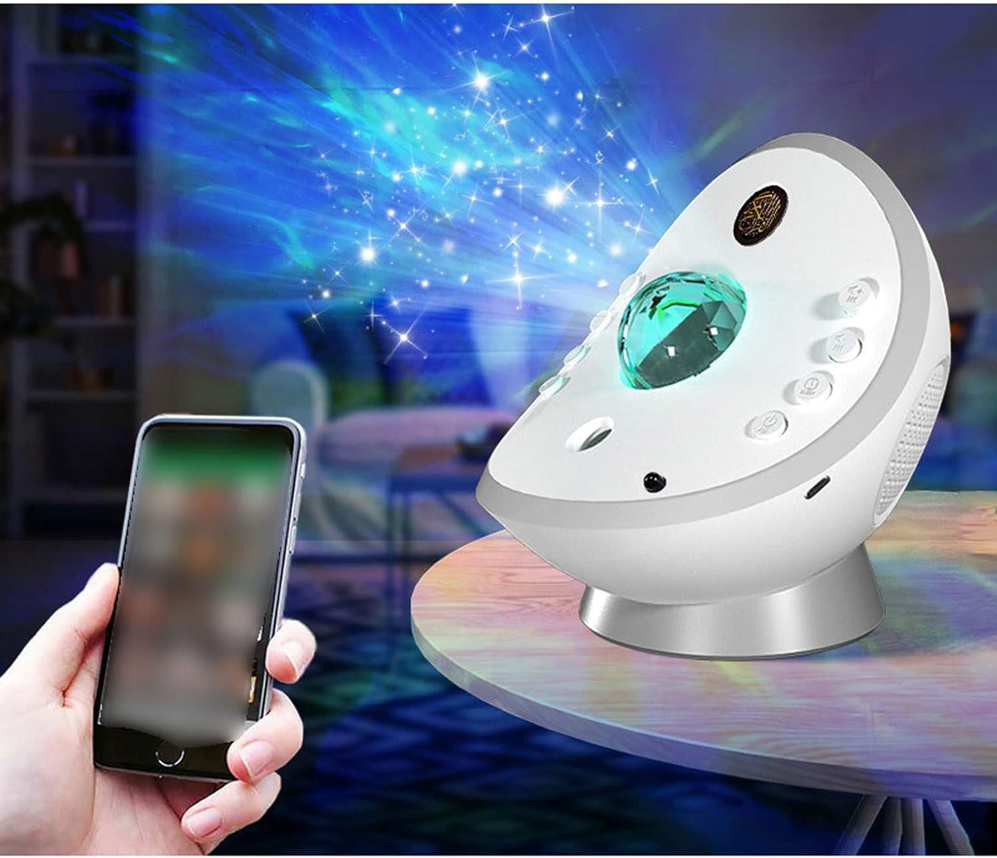 Galaxy Aurora Projector Quran Recitation Speaker