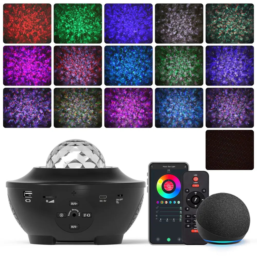 Galaxy Ocean Light Projector