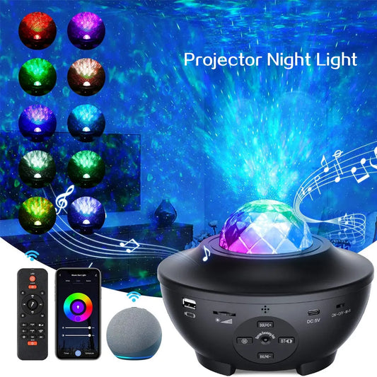 Galaxy Ocean Light Projector