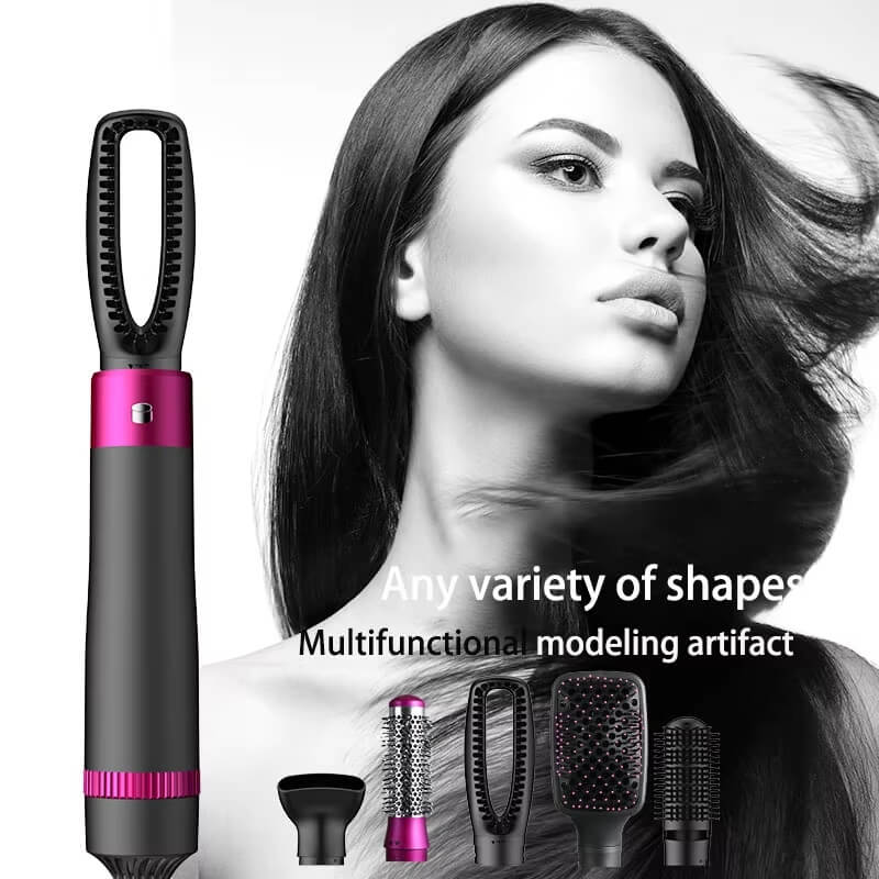 Multi Functional Hair Styler, Straightener, Curler, Dryer, Comb 5 in 1